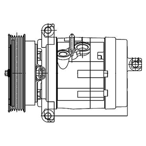 WG2041349 WILMINK GROUP Компрессор, кондиционер