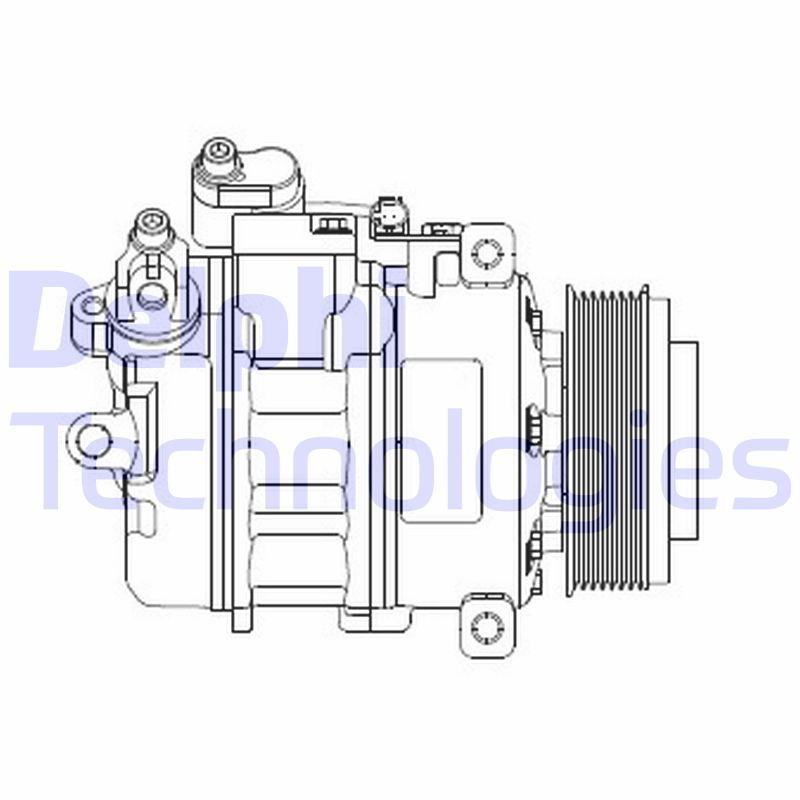 CS20479 DELPHI Компрессор, кондиционер