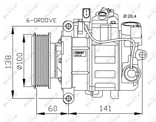 WG2159278 WILMINK GROUP Компрессор, кондиционер