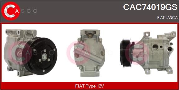 CAC74019GS CASCO Компрессор, кондиционер