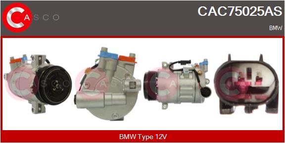 CAC75025AS CASCO Компрессор, кондиционер