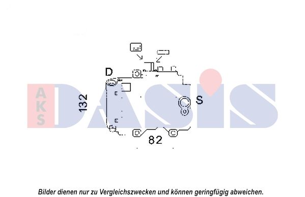 852625N AKS DASIS Компрессор, кондиционер