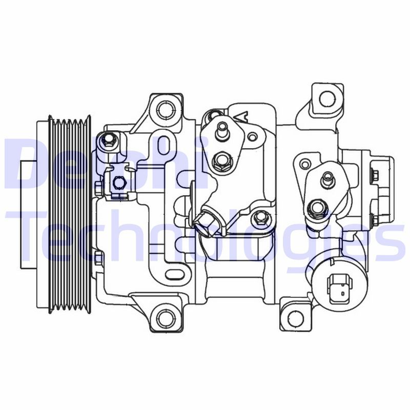 CS20478 DELPHI Компрессор, кондиционер