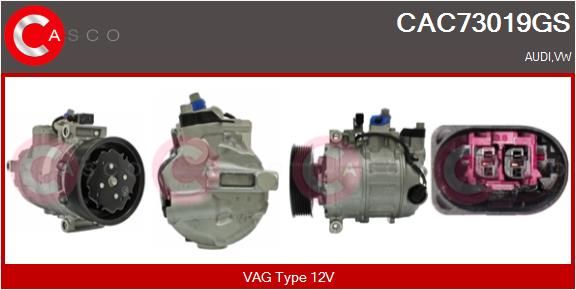 CAC73019GS CASCO Компрессор, кондиционер