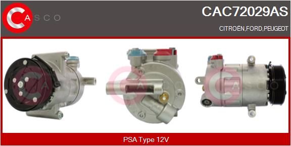 CAC72029AS CASCO Компрессор, кондиционер