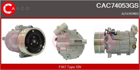 CAC74053GS CASCO Компрессор, кондиционер