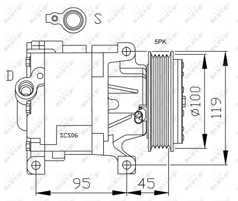 WG2159193 WILMINK GROUP Компрессор, кондиционер