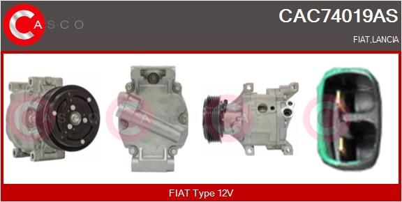 CAC74019AS CASCO Компрессор, кондиционер