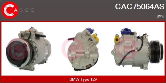 CAC75064AS CASCO Компрессор, кондиционер