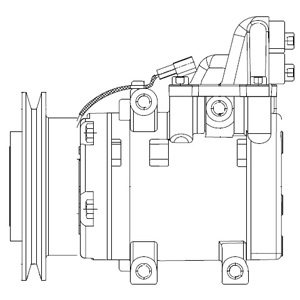 WG2039881 WILMINK GROUP Компрессор, кондиционер