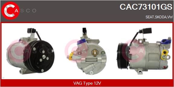 CAC73101GS CASCO Компрессор, кондиционер