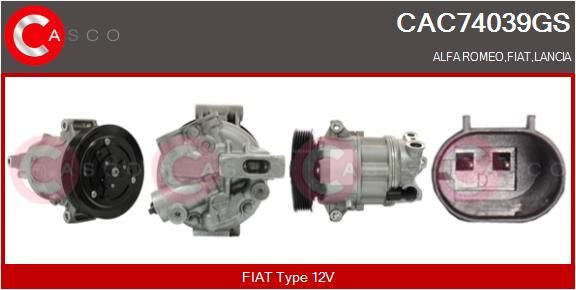 CAC74039GS CASCO Компрессор, кондиционер