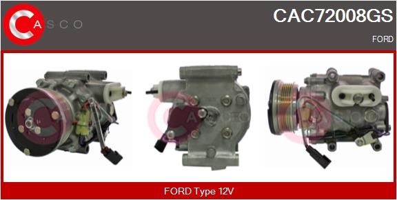 CAC72008GS CASCO Компрессор, кондиционер