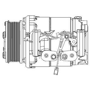 WG2039860 WILMINK GROUP Компрессор, кондиционер