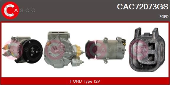 CAC72073GS CASCO Компрессор, кондиционер