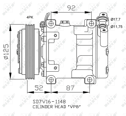 WG2159569 WILMINK GROUP Компрессор, кондиционер