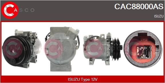 CAC88000AS CASCO Компрессор, кондиционер