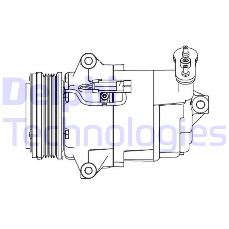 CS2042912B1 DELPHI Компрессор, кондиционер