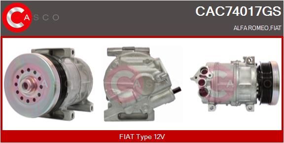 CAC74017GS CASCO Компрессор, кондиционер