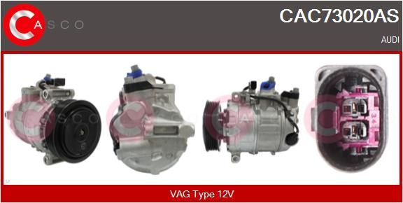 CAC73020AS CASCO Компрессор, кондиционер