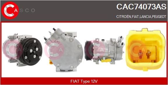 CAC74073AS CASCO Компрессор, кондиционер