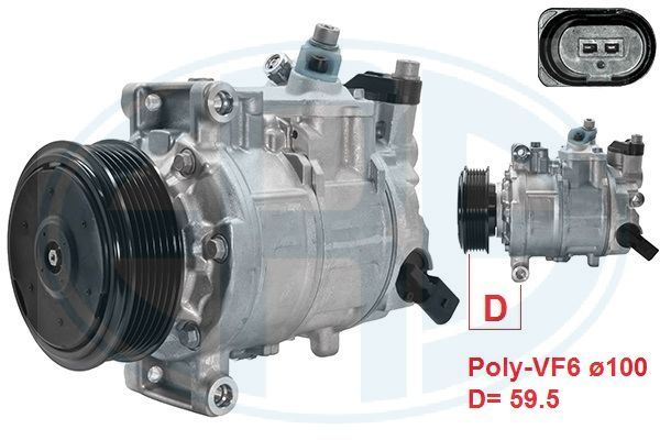 670120 ERA Компрессор, кондиционер