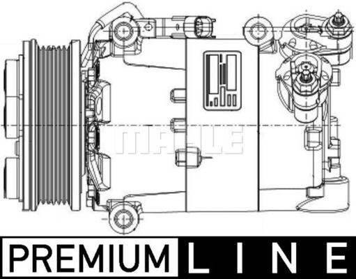 ACP1360000P MAHLE Компрессор, кондиционер