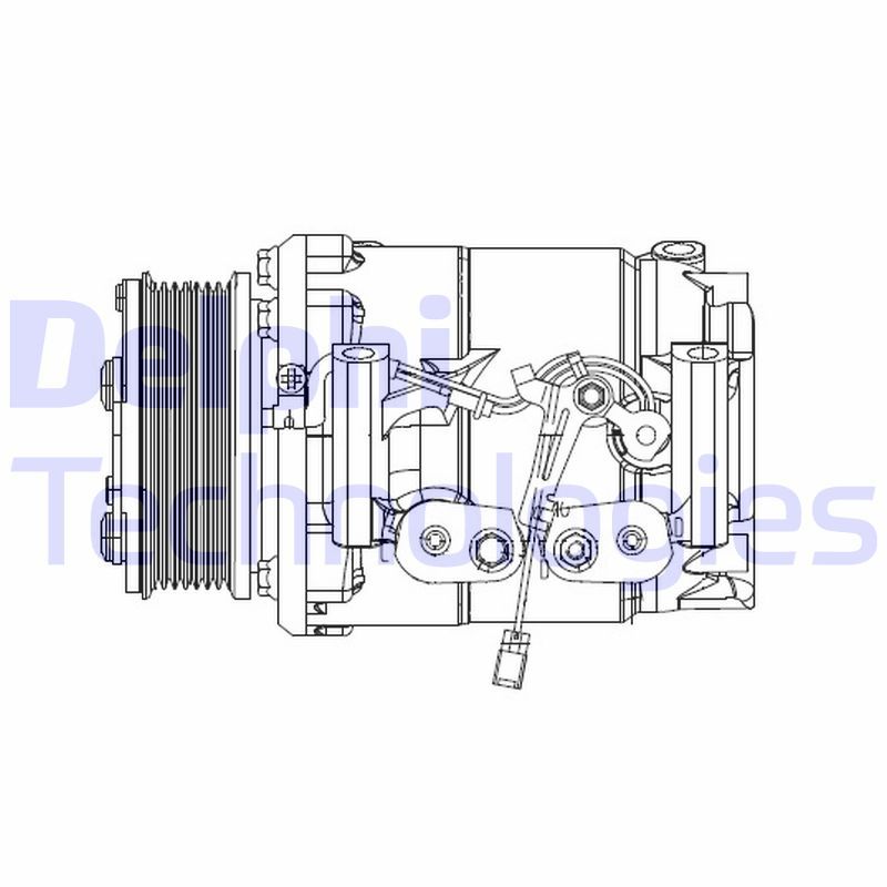 CS20492 DELPHI Компрессор, кондиционер