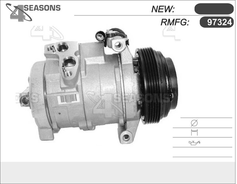 97324 AHE Компрессор, кондиционер