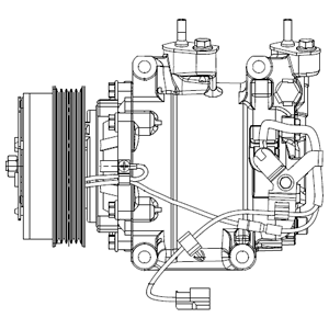 WG2039873 WILMINK GROUP Компрессор, кондиционер