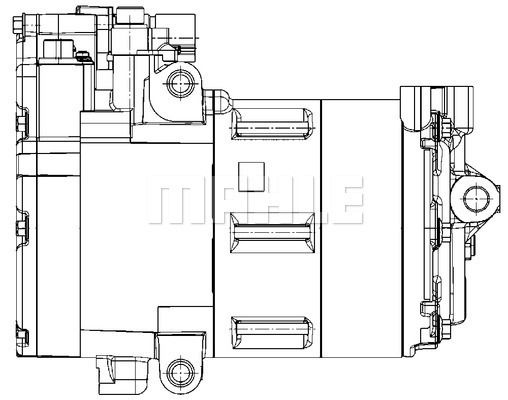 ACP1453000P MAHLE Компрессор, кондиционер