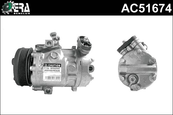 AC51674 ERA Benelux Компрессор, кондиционер