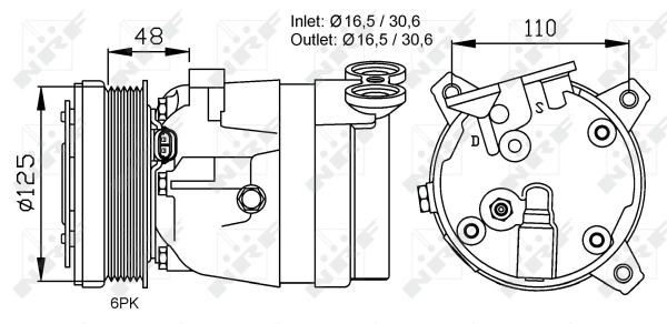 WG2159088 WILMINK GROUP Компрессор, кондиционер