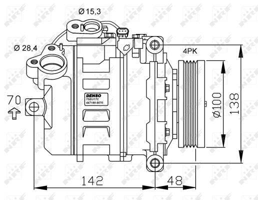 WG2159433 WILMINK GROUP Компрессор, кондиционер