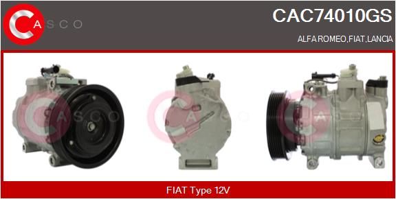 CAC74010GS CASCO Компрессор, кондиционер