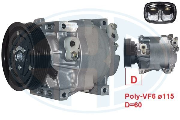 670040 ERA Компрессор, кондиционер