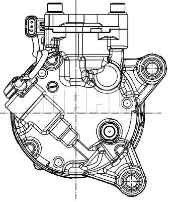 ACP601000P MAHLE Компрессор, кондиционер