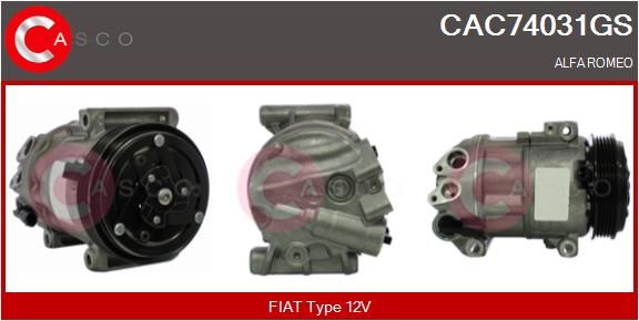 CAC74031GS CASCO Компрессор, кондиционер