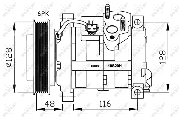 WG2159210 WILMINK GROUP Компрессор, кондиционер