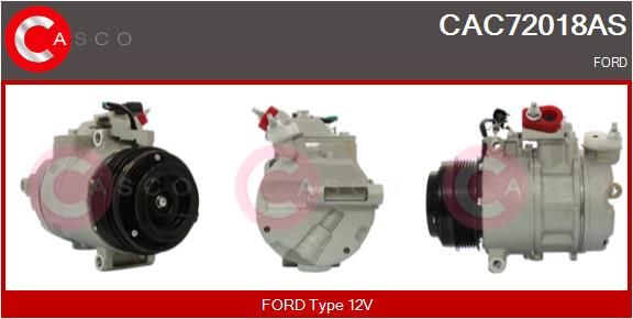 CAC72018AS CASCO Компрессор, кондиционер