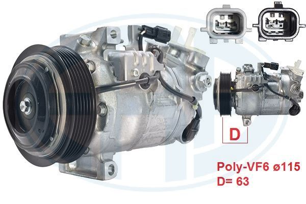 670147 ERA Компрессор, кондиционер