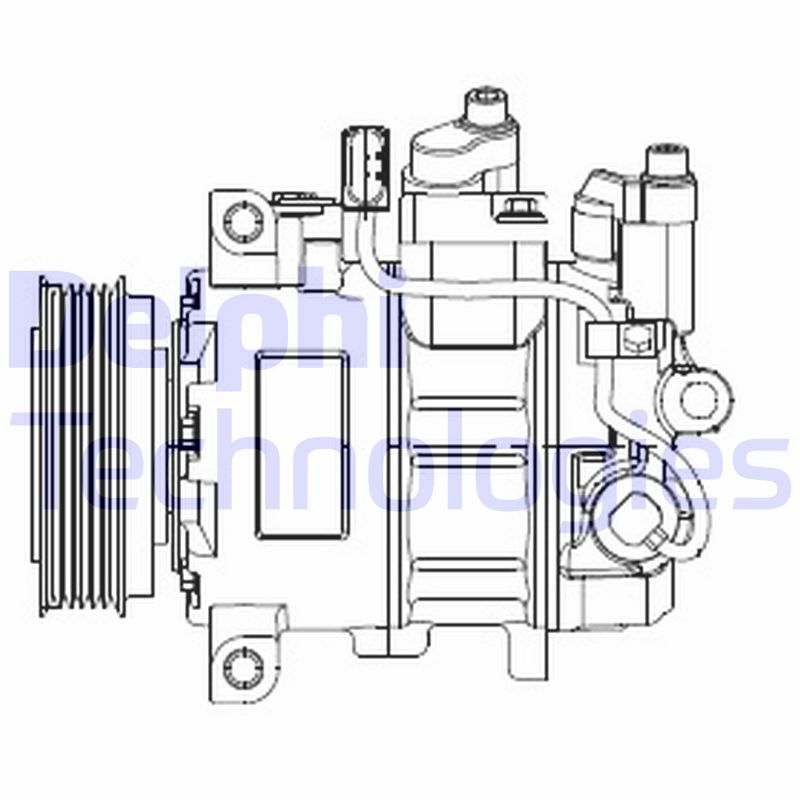 CS20474 DELPHI Компрессор, кондиционер