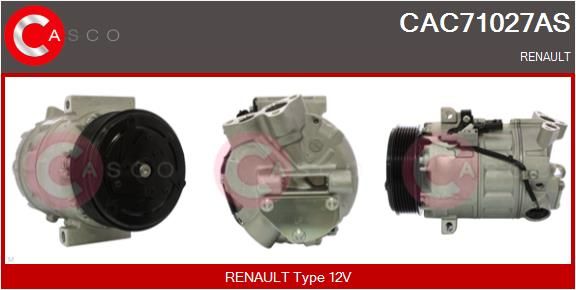 CAC71027AS CASCO Компрессор, кондиционер