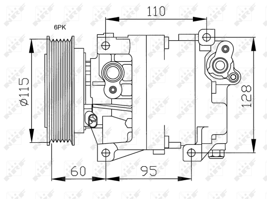 WG2159183 WILMINK GROUP Компрессор, кондиционер