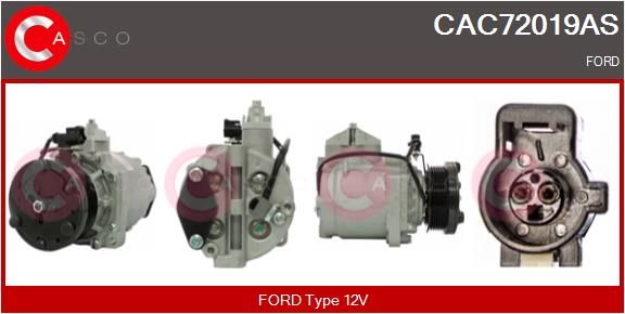 CAC72019AS CASCO Компрессор, кондиционер