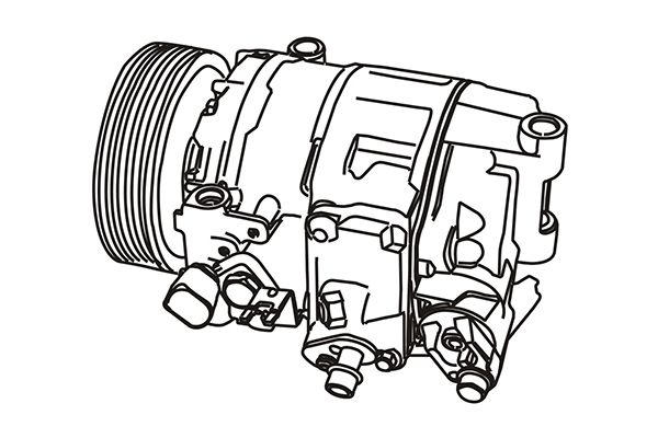 351821 WXQP Компрессор, кондиционер