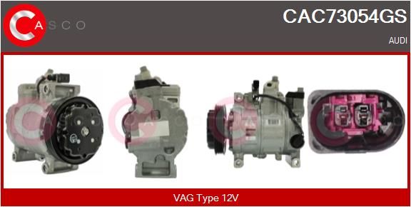 CAC73054GS CASCO Компрессор, кондиционер