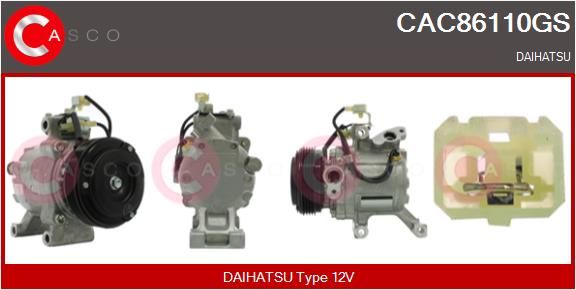 CAC86110GS CASCO Компрессор, кондиционер