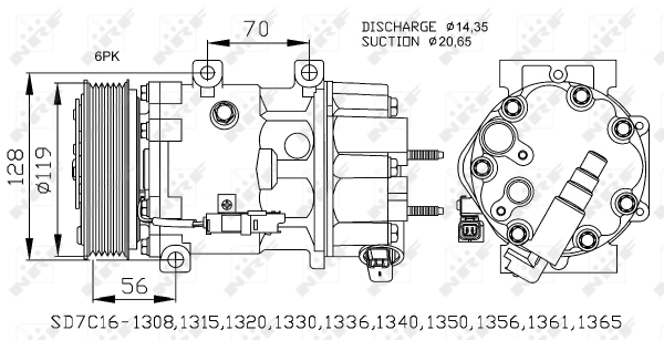 WG2159588 WILMINK GROUP Компрессор, кондиционер