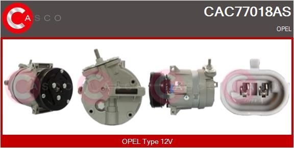 CAC77018AS CASCO Компрессор, кондиционер